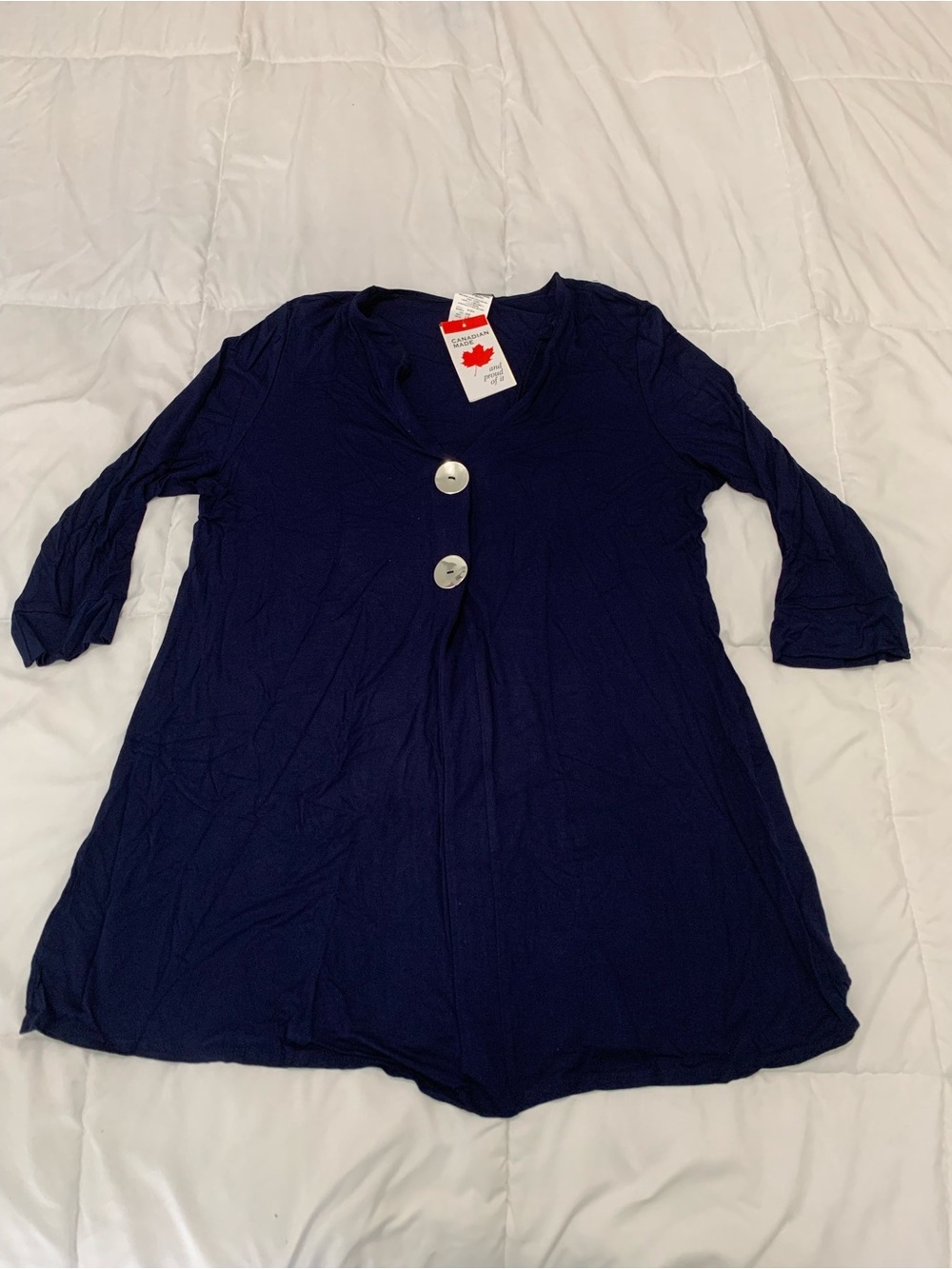 New with tags Clientele shirt womens size L